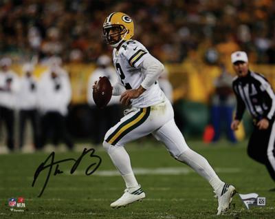 Lot #933 Aaron Rodgers Signed Photograph - Image 1