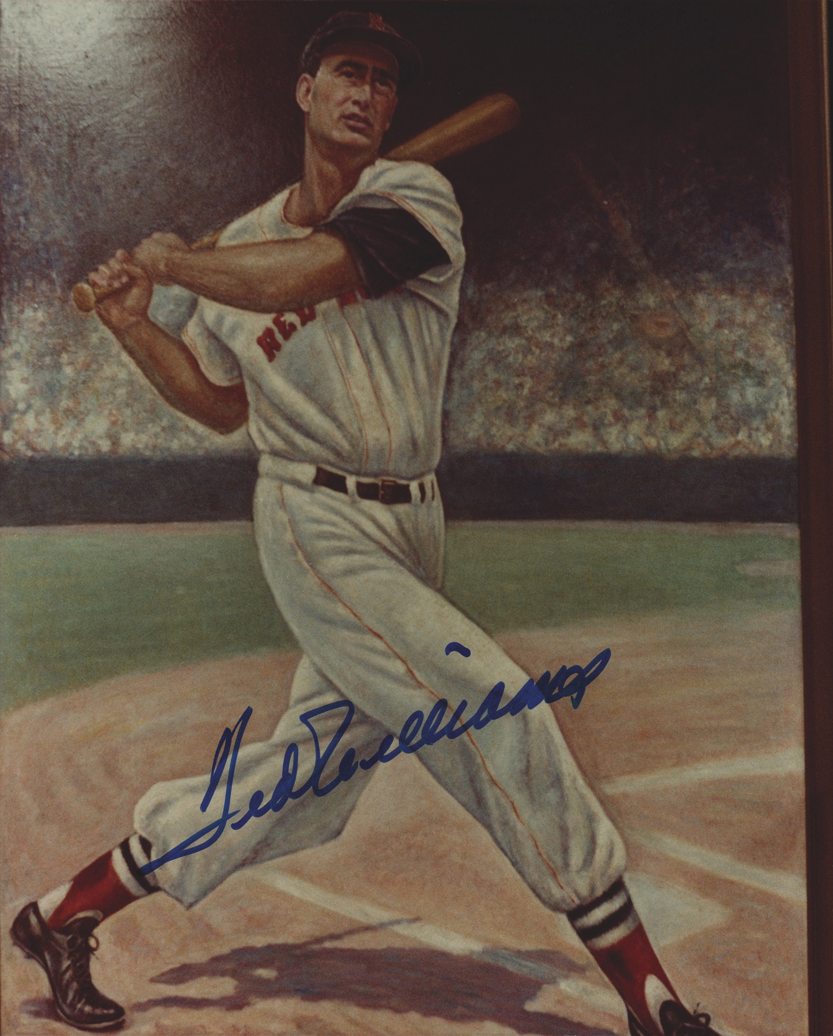 Lot #938 Ted Williams Signed Photograph - Image 1