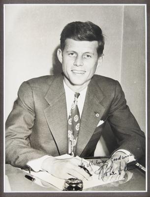 Lot #36 John F. Kennedy Signed Photograph