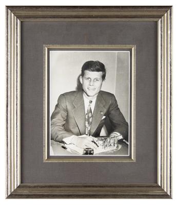 Lot #36 John F. Kennedy Signed Photograph - Image 2