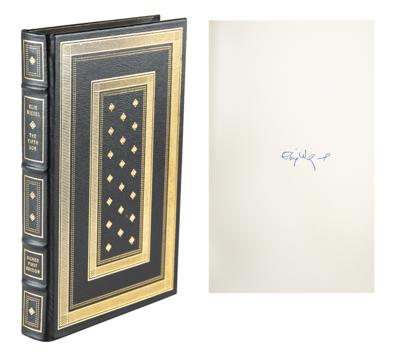 Lot #340 Elie Wiesel Signed Book