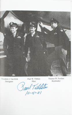 Lot #362 Enola Gay: Paul Tibbets Signed Book - Image 2