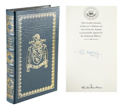 Lot #233 Edmund Hillary Signed Book - Image 1