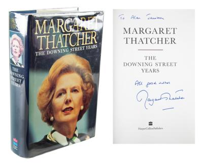 Lot #323 Margaret Thatcher Signed Book - Image 1
