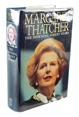 Lot #323 Margaret Thatcher Signed Book - Image 3