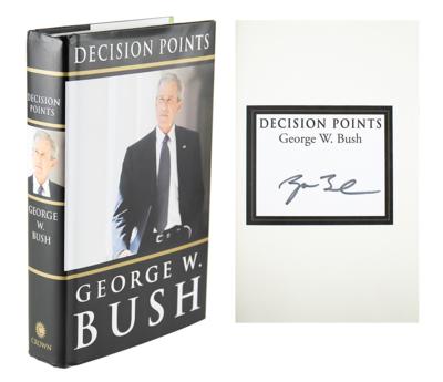 Lot #53 George W. Bush Signed Book