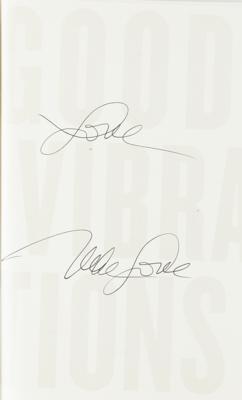 Lot #615 Beach Boys: Brian Wilson and Mike Love (2) Signed Books - Image 3