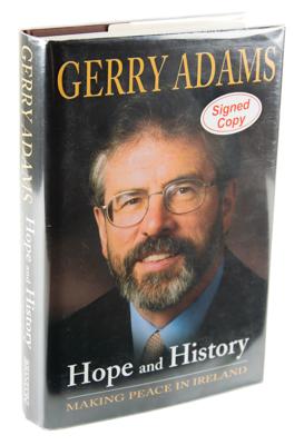 Lot #194 Gerry Adams Signed Book - Image 3