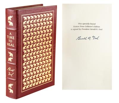 Lot #68 Gerald Ford Signed Book - Image 1