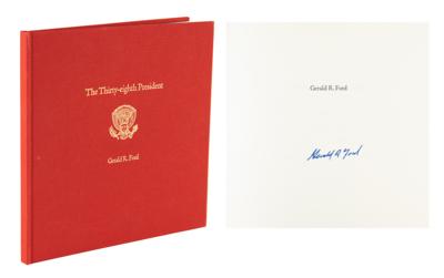 Lot #69 Gerald Ford Signed Book - Image 1