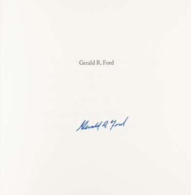 Lot #69 Gerald Ford Signed Book - Image 2