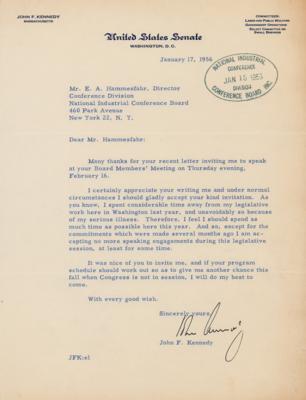 Lot #41 Senator John F. Kennedy On His 'Serious Illness' - Image 1