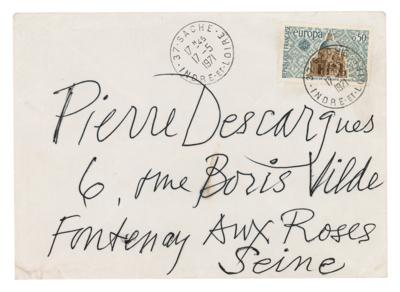 Lot #420 Alexander Calder Autograph Letter Signed - Image 2