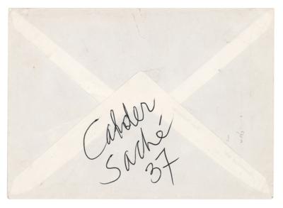 Lot #420 Alexander Calder Autograph Letter Signed - Image 3
