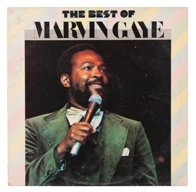 Lot #639 Marvin Gaye Signed Album - Image 1
