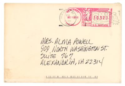 Lot #111 John F. Kennedy, Jr. Autograph Letter Signed to Mrs. Colin Powell - Image 2