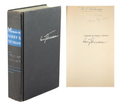 Lot #99 Harry S. Truman Signed Book