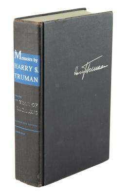 Lot #99 Harry S. Truman Signed Book - Image 3