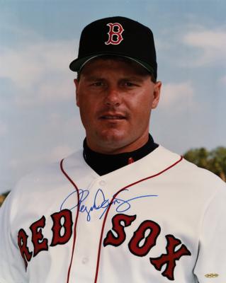 Lot #897 Roger Clemens Oversized Signed Photograph