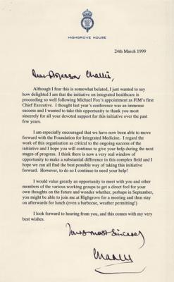 Lot #162 King Charles III Typed Letter Signed - Image 1