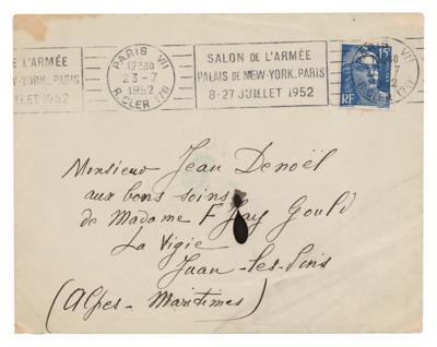 Lot #448 Marie Laurencin Autograph Letter Signed on Exhibitions - Image 3