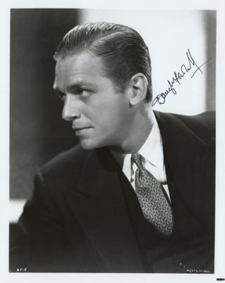 Lot #753 Douglas Fairbanks, Jr. Signed Photograph
