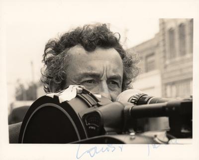 Lot #803 Louis Malle Signed Photograph - Image 1