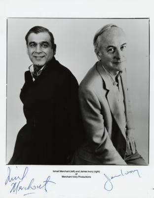 Lot #812 Ismail Merchant and James Ivory Signed Photograph - Image 1