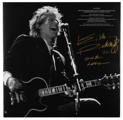 Lot #663 Rolling Stones: Keith Richards Signed Album
