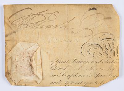 Lot #273 King William IV Signature - Image 2