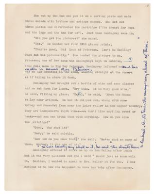 Lot #484 Ernest Hemingway Autograph Letter Signed with Hand-Annotated Manuscript - Image 12