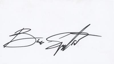 Lot #667 Bruce Springsteen Signature - Image 1
