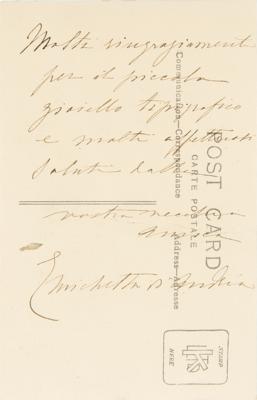 Lot #540 Giacomo Leopardi Postcard - Image 1