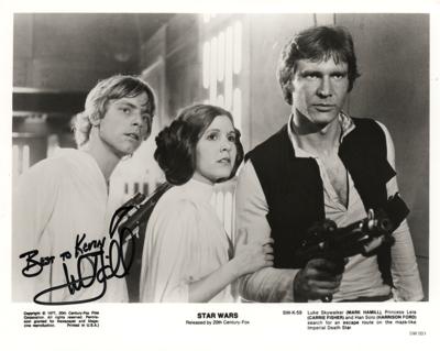 Lot #857 Star Wars: Mark Hamill Signed Photograph - Image 1