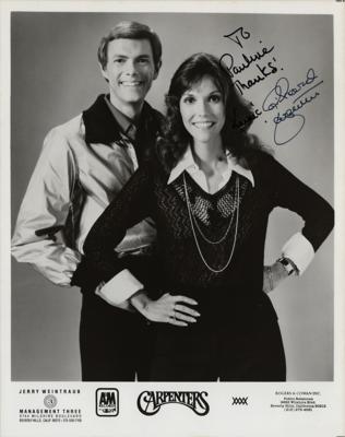 Lot #679 The Carpenters Signed Photograph - Image 1