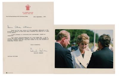 Lot #158 Princess Diana Signed Photograph - Image 2