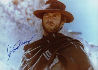 Lot #749 Clint Eastwood Signed Photograph