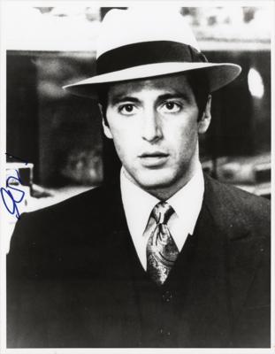 Lot #829 Al Pacino Signed Photograph
