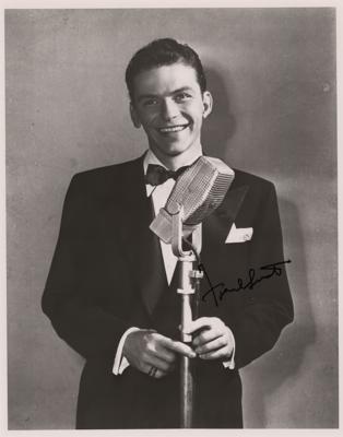 Lot #701 Frank Sinatra Signed Photograph - Image 1