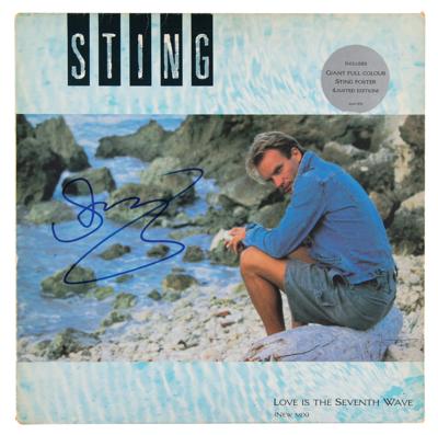 Lot #671 Sting Signed Album