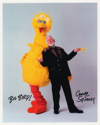 Lot #851 Caroll Spinney Signed Photograph - Image 1