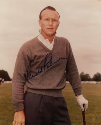 Lot #927 Arnold Palmer Signed Photograph