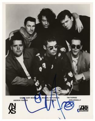 Lot #642 INXS: Michael Hutchence Signed Photograph - Image 1