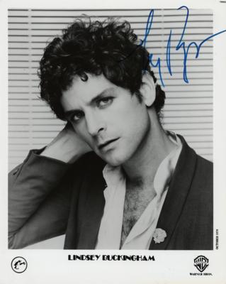 Lot #628 Lindsey Buckingham Signed Photograph - Image 1