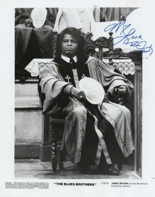 Lot #626 James Brown Signed Photograph