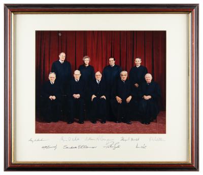 Lot #114 Rehnquist Court Oversized Signed Photograph - Image 2