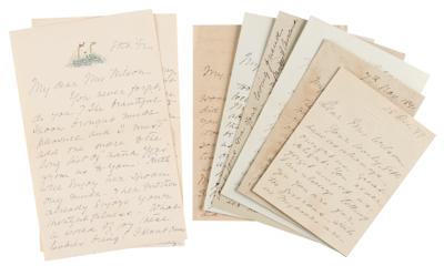 Lot #57 Frances Cleveland (8) Autograph Letters