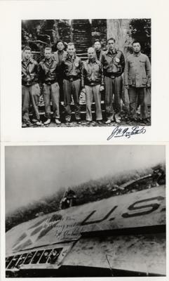 Lot #359 James H. Doolittle (3) Signed Items - Image 2