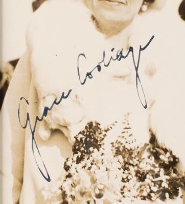 Lot #28 Calvin and Grace Coolidge Signed Photograph - Image 3