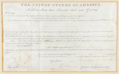 Lot #4 Andrew Jackson Document Signed as President - Image 2